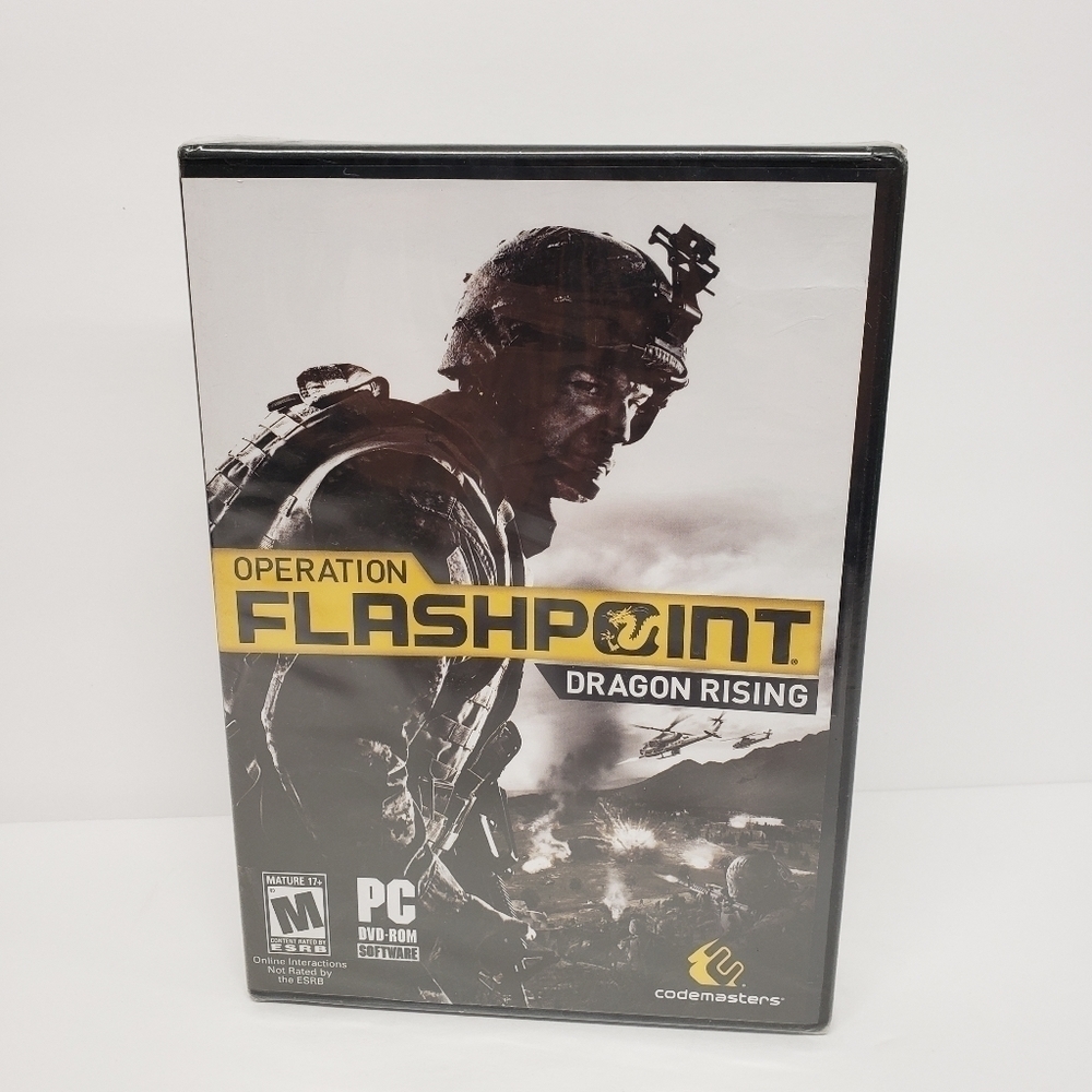 Operation Flashpoint Dragon Rising PC DVD-Rom Software Game